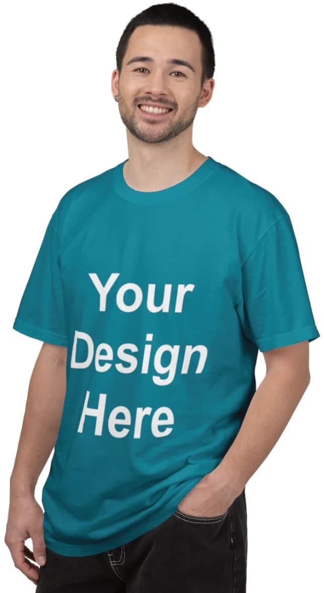 Round neck half sleeve T-shirt