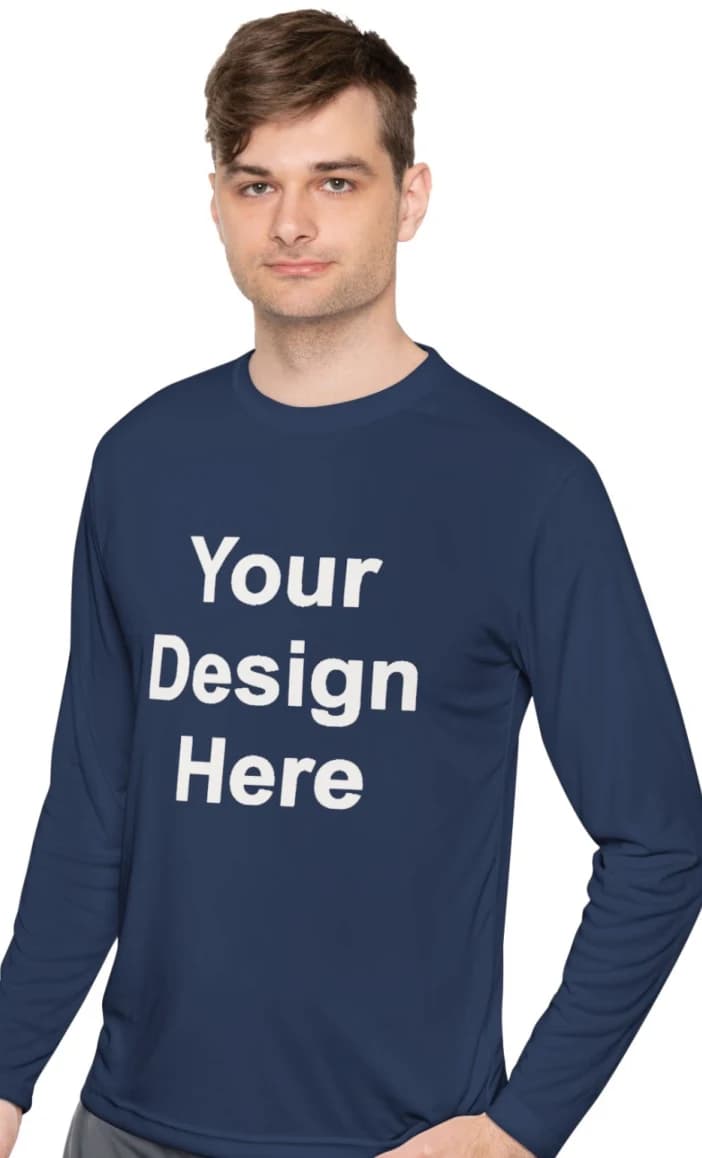 Round neck full sleeve T-shirt