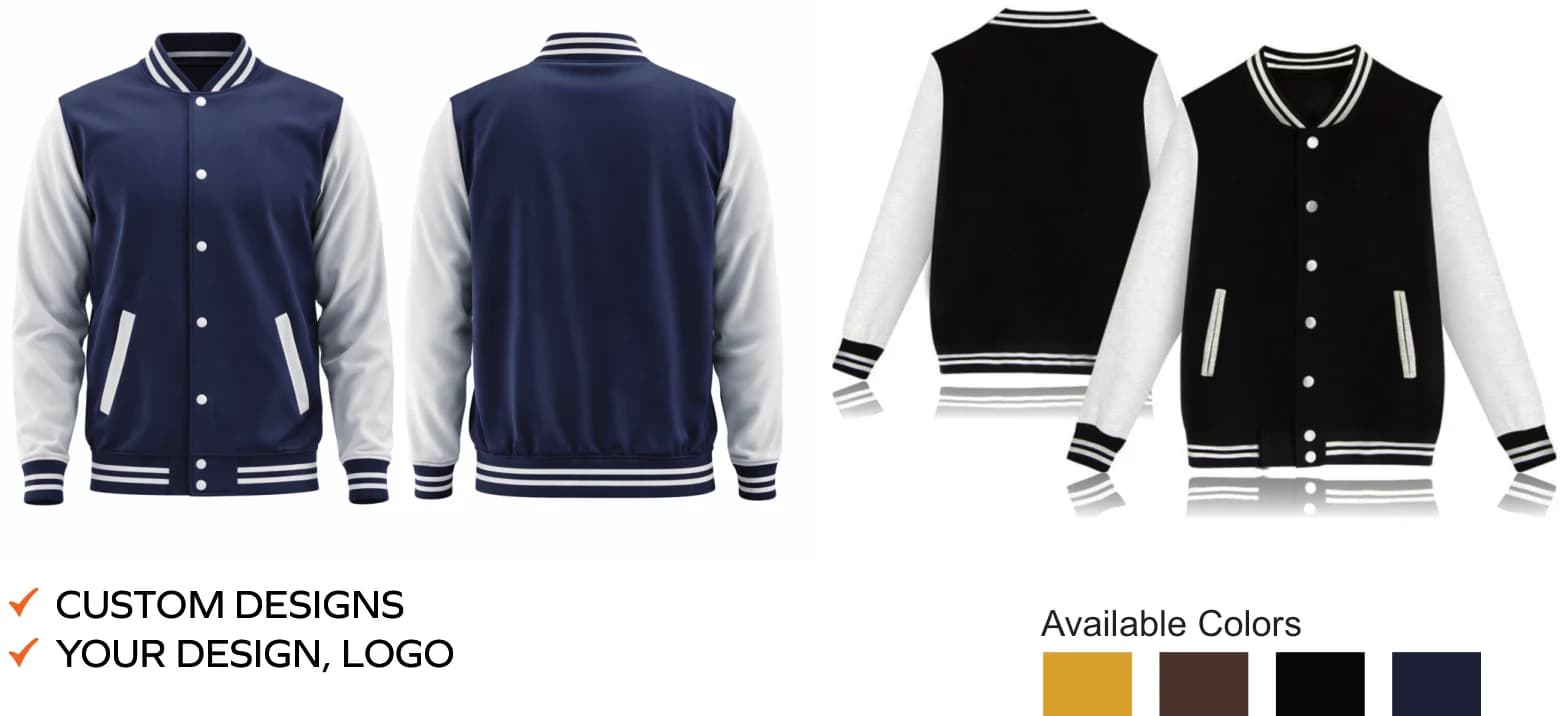 Custom varsity jacket