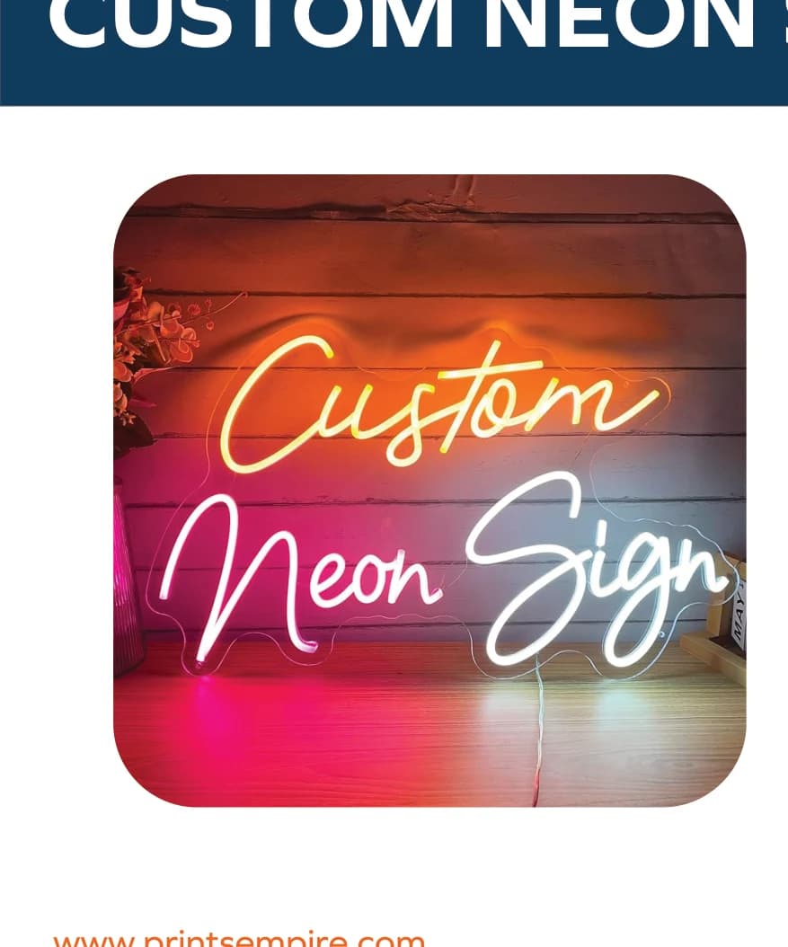 Custom neon sign